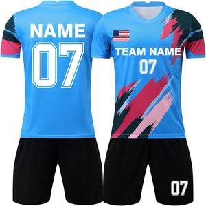 Personalizado de calidad superior 2025 de moda de fútbol desgaste uniforme de la camiseta de fútbol Jersey personalizado Jerseys Kit de fútbol - Product Image 1