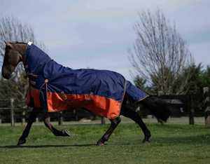 Vente en gros 1200D Tapis de cheval imperméables Tailles/couleurs personnalisées Garnitures réfléchissantes Doublure en nylon Tapis de cheval d'hiver OEM accepté quantité minimale de commande 50pcs - Product Image 6
