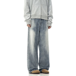 High quality Denim <b>Men</b> <b>Jeans</b> design Custom logo high demanding breathable top trending latest design quick dry <b>Men</b> Denim <b>Jeans</b> - Product Image 4