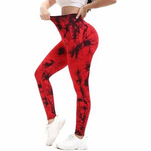 100% coton vêtements de sport femmes Legging coton biologique Legging de Yoga durable pour les femmes de haute qualité téléchargé par la robe de sport - Product Image 1