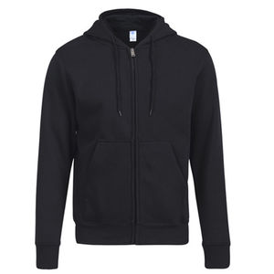 Spécial Hiver Automne 330 GSM Tech Fleece Blank Zip up Sweat à capuche unisexe Vente en gros 2025 OEM ODM - Product Image 2
