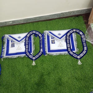 MASONIC BLUE HOUSE LODGE APRON-HSE - Product Image 1