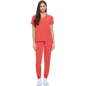 Conjuntos de uniformes de talla grande al por mayor, pantalones de Jogger de algodón y poliéster para médicos, enfermeras, médicos, hospitales, trajes de fregado personalizados - Product Image 1