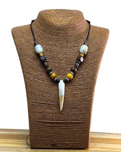 Collar de Eslabones Gruesos para Mujer, Cadena de Cuerno de Búfalo Real, Artesanía Natural Sostenible, Accesorios de Moda, Venta Al por Mayor - Product Image 5