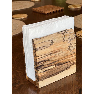 Porte-serviettes en bois d'acacia de la plus grande qualité pour la décoration de table Distributeur de serviettes sur pied en bois Fourniture d'hôtel au prix de gros - Product Image 4