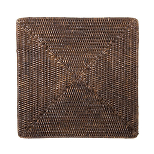 Article Eco Napperons Rectangulaires en Rotin Scallop Vaisselle Décoration de Table en Osier Napperon Vente en Gros du Vietnam DHT HANDICRAFT - Product Image 2