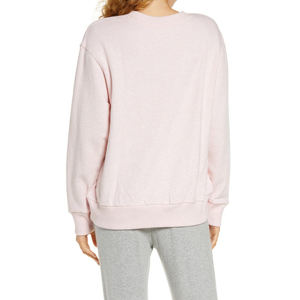 Sudaderas de gran tamaño para mujer de alta calidad, La mejor moda informal, más vendida, forro polar de longitud larga, logotipo personalizado, estampado frontal de invierno - Product Image 2