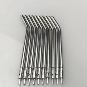 หัวฉีดพ่นน้ำและลมสำหรับงานทันตกรรม 10 ชิ้น หัวฉีดสแตนเลส 3 ทาง พร้อมท่อ อุปกรณ์ฉีดพ่นสำหรับงานทันตกรรม - Product Image 5