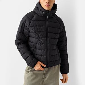 2024 New Trend Unisex High Street Puffer Jacket Breathable Windproof Light Weight Removable Hooded Print Thick <b>Polyester</b> <b>Filling</b> - Product Image 1