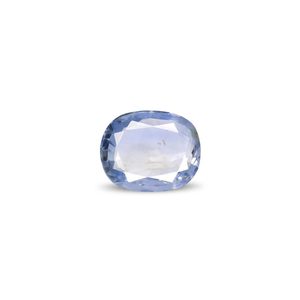Zafiro Azul - 3.71 Quilates, Gema Natural Facetada, Efectos Ópticos Calibrados, Color Azul Real, Piedra Suelta de 10 mm, 8 mm Tratada con Calor - Product Image 1