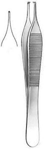 Adson Kocher Pince à dissection de tissus 12 cm 1x2 dents pince à épiler chirurgicale pince à pansement ensemble dentaire instruments chirurgicaux - Product Image 4