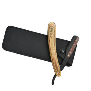 Navaja de barbero de filo recto de marca privada para barba de hombre - Product Image 2