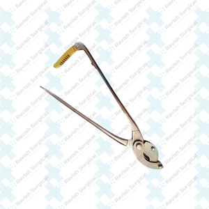 Pinza de Castración de Acero de 15 Pulgadas, Certificación CE Clase II, para Animales Grandes, Uso Veterinario, Cirugía de Caballos, Ganado y Toros - Product Image 6
