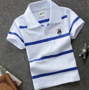 Years New Design <b>Boy</b> Kids Clothing Cotton Colorful Striped Short Sleeve <b>Boy</b> <b>Polo</b> <b>t</b> <b>Shirt</b> - Product Image 3