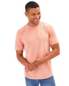 Camiseta de cuello redondo de nieve Unisex de siguiente nivel, Pima Camiseta de manga corta de algodón, camisetas de cuello redondo de tres Mezclas de manga corta para hombre - Product Image 3