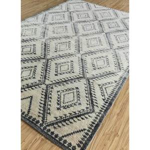 Alfombras de Lana Anudadas a Mano Zuri, Estilo Boho Geométrico Abstracto, Rectangulares para Sala de Estar y Pasillo - PKWL-734 - Product Image 2