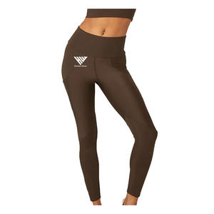Leggings Deportivos Personalizados con Logotipo, Leggings de Yoga para Mujer de Cintura Alta, Compresión Suave, Secado Rápido - Product Image 1