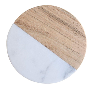 <b>Hot</b> Sale Wedding Mat & Pads Marble Wood <b>Stone</b> Coasters Walnut <b>Stone</b> Coaster Holders for Drinks - Product Image 4