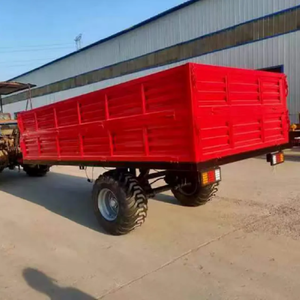 Remorque à benne agricole de 10 tonnes à un seul tracteur avec engrenage moteur, niveau de sécurité élevé, durable, garantie d'un an pour une utilisation agricole - Product Image 5