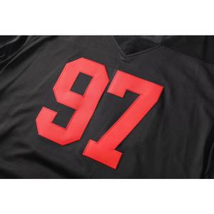 เสื้อฟุตบอลคุณภาพสูง ปี 2025 ผลิตจากโพลีเอสเตอร์ 100% ระบายอากาศ ป้องกันรังสียูวี ซับเหงื่อ รับผลิตตามแบบที่ต้องการ - Product Image 6