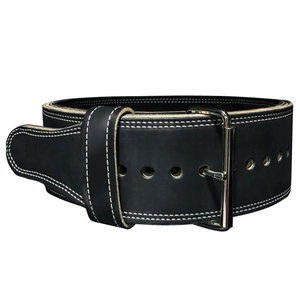 GAF Ceinture de maintien de la taille en cuir de vache personnalisable Ceinture de fitness de haute qualité pour l'entraînement et l'haltérophilie - Product Image 2
