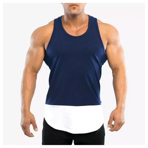 Débardeur de sport pour hommes Muscle Bodybuilding Fitness 100% haute qualité Gym Running Singlet Top pour hommes - Product Image 4