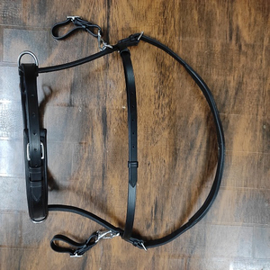 Équipement de course de cheval de bride de PVC durable coloré, bride de luxe de cheval de style occidental de produits de cheval avec le peu en métal - Product Image 6