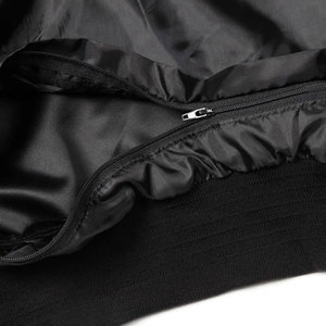 แจ็คเก็ตเลตเตอร์แมนผ้าวูลคลาสสิก แขนหนัง แต่งขอบยางยืด สำหรับผู้ชาย แจ็คเก็ตวาร์ซิตี้ผ้าวูลผู้ชายแบบ OEM - Product Image 3