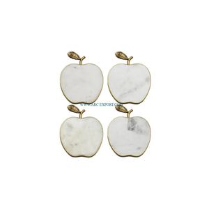 Tapis et tampons en marbre Apple Design Sous-verres de cuisine d'hôtel Sous-verres personnalisés de taille personnalisée avec effet de maison Utilisation commerciale - Product Image 6