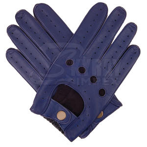 ถุงมือขับรถสำหรับผู้ชาย XL อุปกรณ์ป้องกันมือและแขนทำจากหนัง - Product Image 5