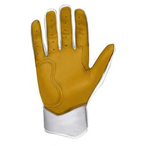 Guantes de bateo de béisbol de cuero de calidad superior para hombres con diseño personalizado para rendimiento profesional y agarre mejorado en deportes - Product Image 2