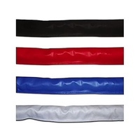 Ensemble de cordes de ring de boxe personnalisables, écologiques et de haute qualité pour la compétition en cage de MMA, en cuir PVC durable, directement de l'usine