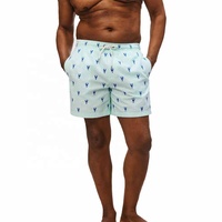 Short de bain homme 1 pièce, coupe classique, extensible, imprimé devant, séchage rapide, respirant, haute qualité, design personnalisé, mode plage