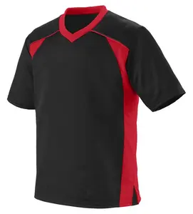 Camisa de futebol personalizada, uniforme de futebol prática camisa oem nome personalizado logotipo da liga do clube do número