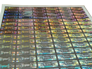 Etiquetas Adhesivas Holográficas de Seguridad Digiteltech Label P3, Color Plateado Personalizado, Papel Adhesivo Duradero para Compras Comerciales - Product Image 2