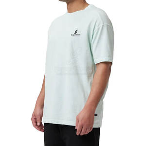 Las camisetas de algodón hechas en material de algodón más vendidas Uso al aire libre Servicio Oem Camisetas de algodón para hombres - Product Image 4