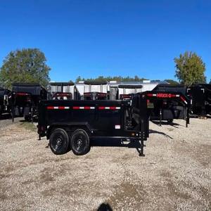 Excelente remolque de carga volquete de tractor agrícola negro disponible para la venta - Product Image 5