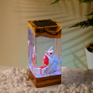 Lámpara de Pokémon, Lámpara de Resina Epoxi, Lámpara de Resina Epoxi Personalizada, Lámpara de Arte de Madera y Resina, Luz Nocturna Personalizada, Regalo Hecho a Mano, Regalo de Navidad - Product Image 5