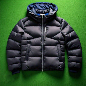 Chaqueta cálida y ligera con logotipo personalizado al por mayor, Chaqueta de algodón acolchada ligera de alta calidad 2024, chaqueta acolchada informal - Product Image 1