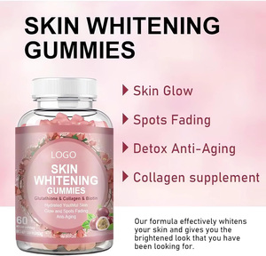 Hete Verkoop Huid Glutathion Collageen Biotine Whitening Glutathion Gehydrateerde Vrouwen Huid Gezondheid Gummies Voor De Gezondheid - Product Image 2