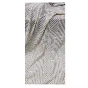 Alta calidad elegante viscosa Georgette tela ideal para vestidos de noche saris y ropa festiva disponible al mejor precio - Product Image 1