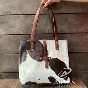 Bolsos de mano de cuero de vaca de diseñador nuevos bolsos de mano de cuero genuino de alta calidad 2025 de lujo de gran capacidad para mujeres - Product Image 1