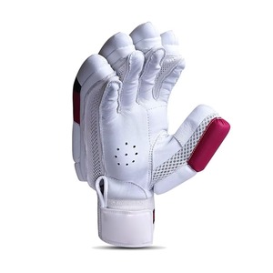 Professional Premium Leather <b>Cricket</b> <b>Gloves</b> Breathable Lightweight Waterproof Custom Logo Right-Left Hand Orientation Shock - Product Image 2