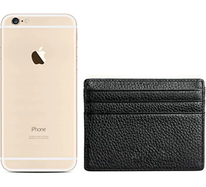 Tarjetero de cuero genuino personalizado, ligero, de alta calidad, tarjetero para hombre, Cartera de bolsillo, Mini Smart Slim Crazy Horse de cuero - Product Image 4