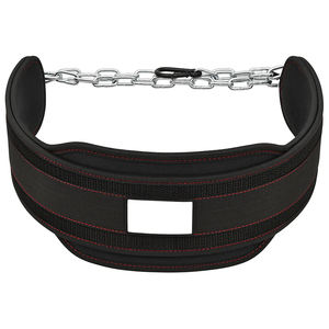 <b>Weight</b> Training Dipping <b>Belt</b> With Steel Chain Fitness Training Gym Workout Gear Best Quality Weightlifting Dip <b>Belts</b> - Product Image 1