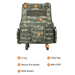 Nueva llegada Venta caliente Chaleco táctico Ropa al aire libre Chaleco táctico Venta en línea Chaleco táctico único - Product Image 3