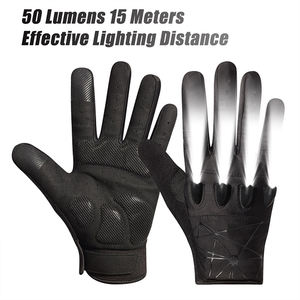 Gants de course en cuir à doigts entiers imperméables et antidérapants résistants à l'usure Gants de protection pour motards Gants de sport d'équitation - Product Image 2