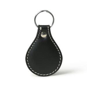 Customized Color Oval Genuine Leather Premium Handcrafted Keyring Custom Logo Letterpress Printing for Daily Use Corporate - Product Image 2