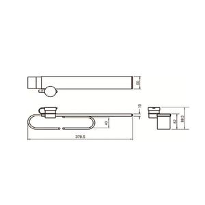 Serrure de sécurité pour porte de remorque en acier trempé RL-9157 REAL de Taiwan - Product Image 3