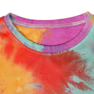 Summer Women's Basic Crop Top <b>T</b>-<b>Shirt</b> Eco-Friendly Breathable Solid Pattern Short Sleeve Workout Loose Fit Canvas Front - Product Image 3